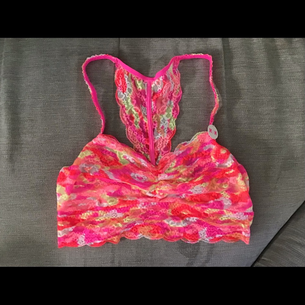 New PINK Bralette size M